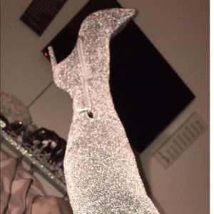 Sparkly boots for sale. Sz 7 $100